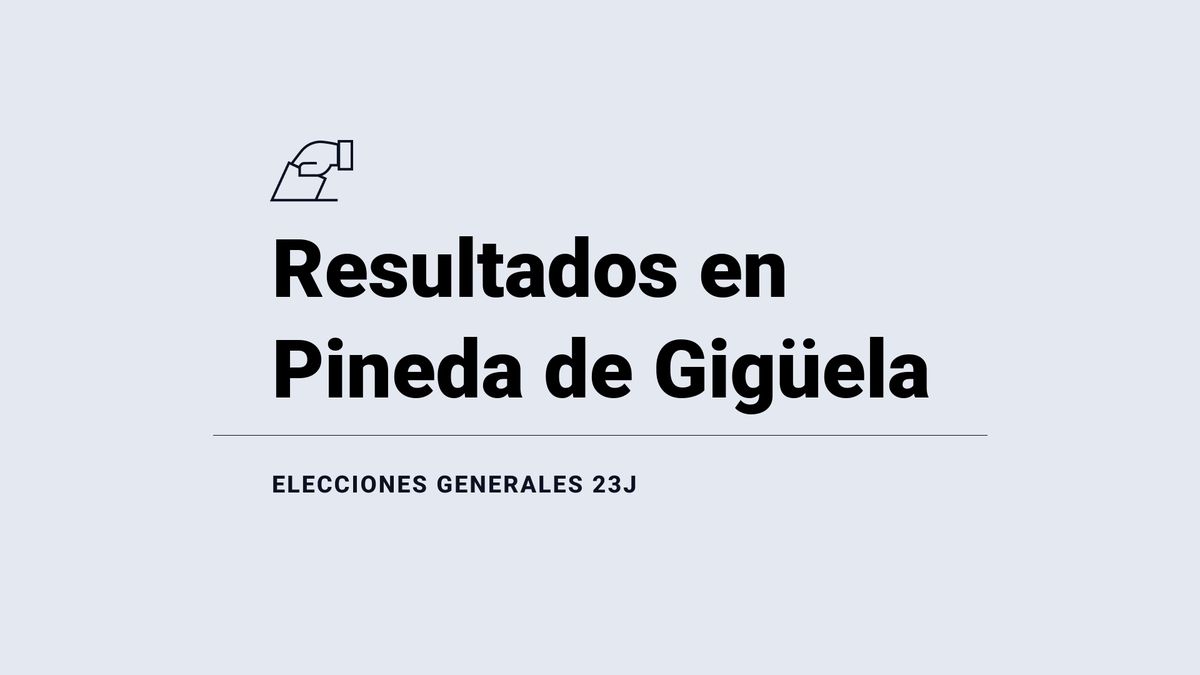 Resultados, votos y escaños en directo en Pineda de Gigüela de las elecciones del 23 de julio: escrutinio y ganador
