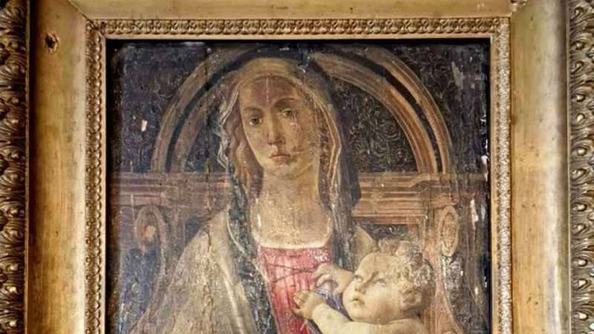 La odisea de la Virgen de los 100 M$ de Botticelli que reapareció tras 50 años escondida