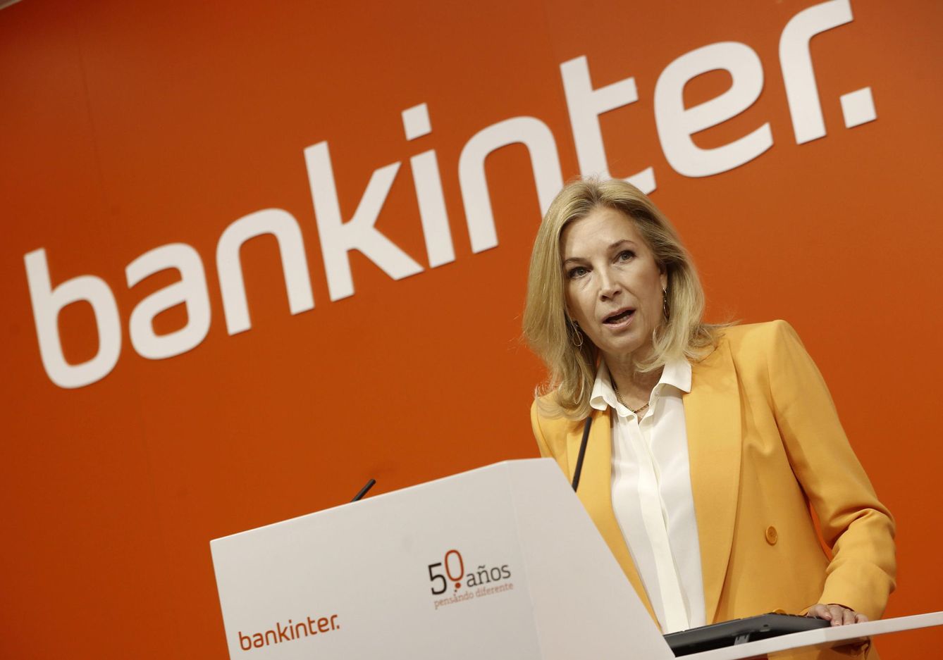 Dolores Dancausa es la presidenta de Bankinter. (Efe)