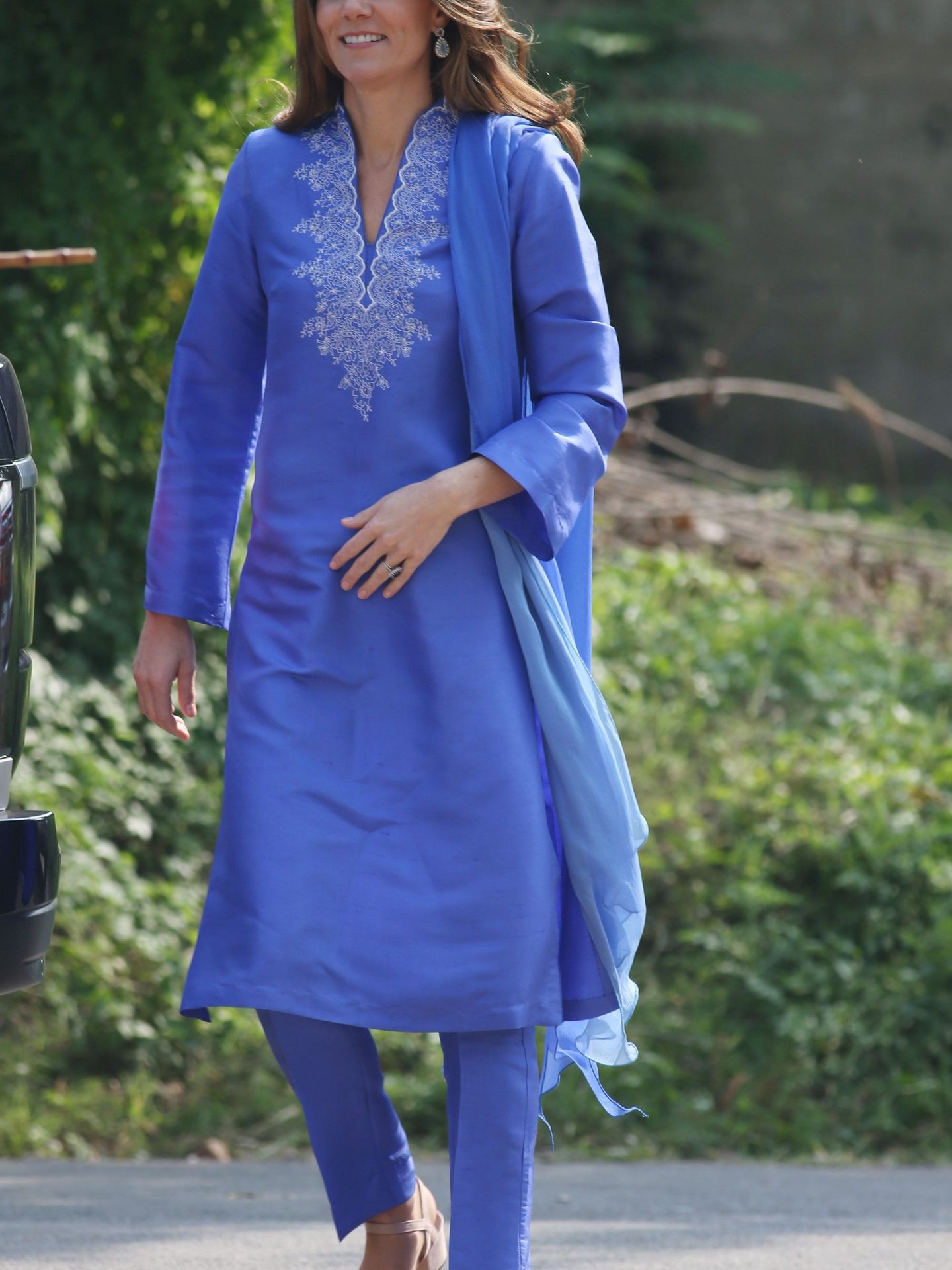 La duquesa de Cambridge, este martes en Islamabad. (Reuters)