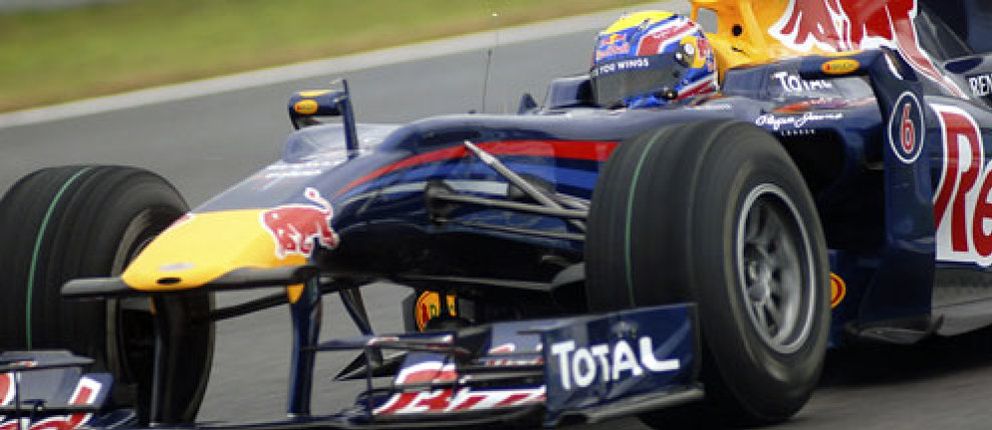 Foto: Red Bull presenta en Jerez su flamante RB6… y sufre una avería a las 50 vueltas