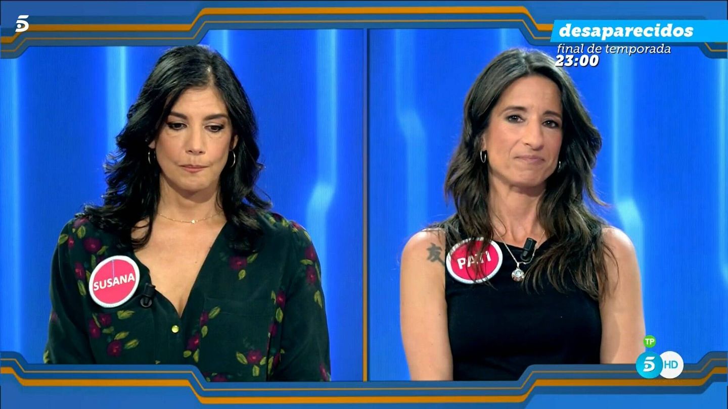 Susana y Pati, en '25 palabras'. (Telecinco)