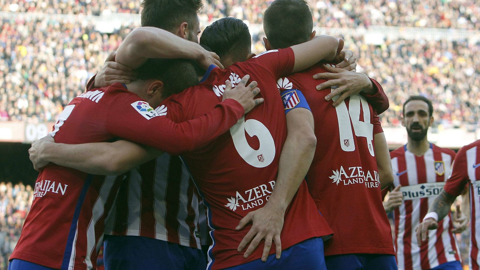 Foto: El Atlético de Madrid cuenta con once fijo, prácticamente sin rotaciones en Liga (Efe).