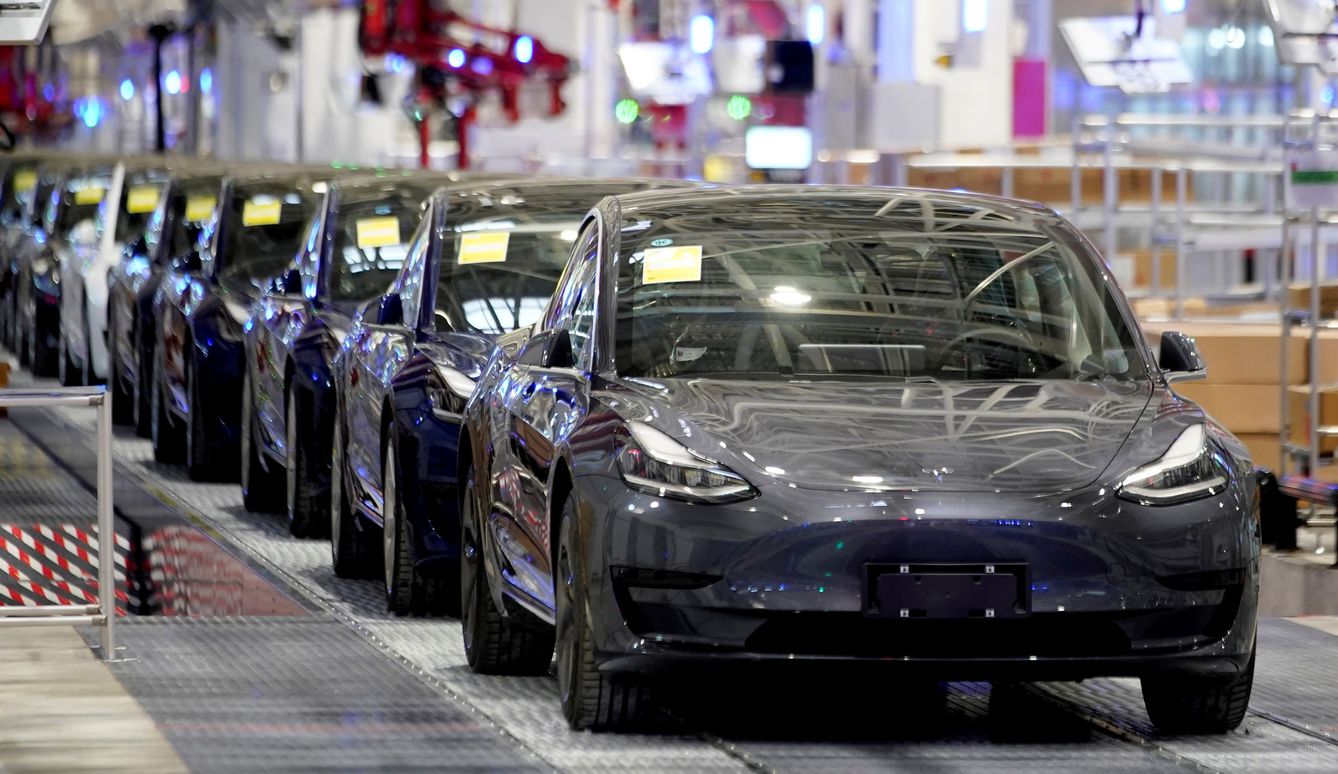 Fábrica de Tesla en Shangai (Reuters)