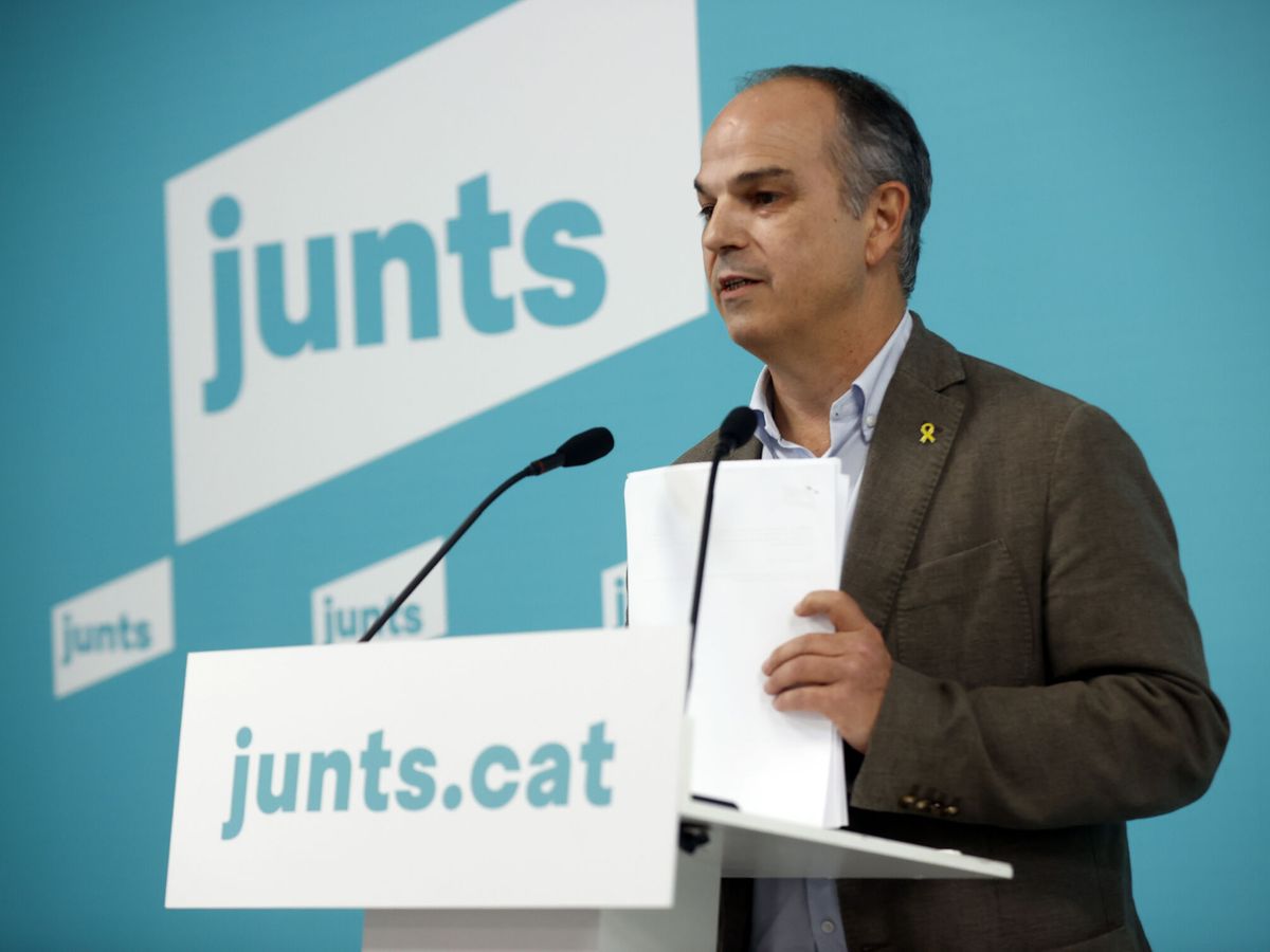 Foto: El secretario general de JxCAT, Jordi Turull. (EFE/Toni Albir)