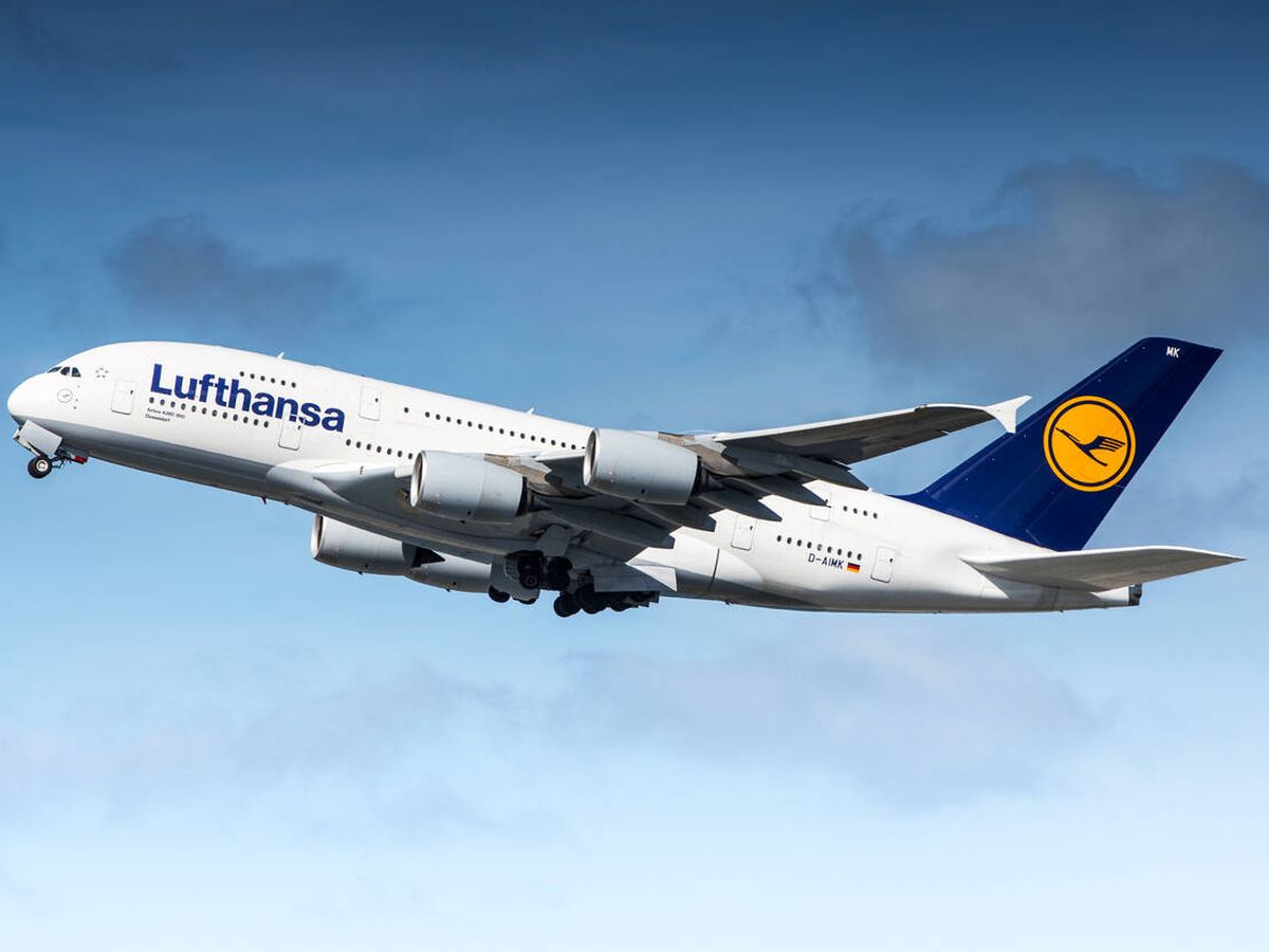 Foto: Avión de Lufthansa. (iStock)