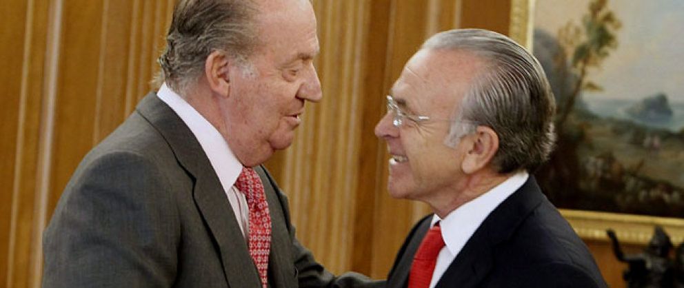 Foto: El Rey se reunió en secreto con Fainé para saber si La Caixa apoya la independencia de Cataluña