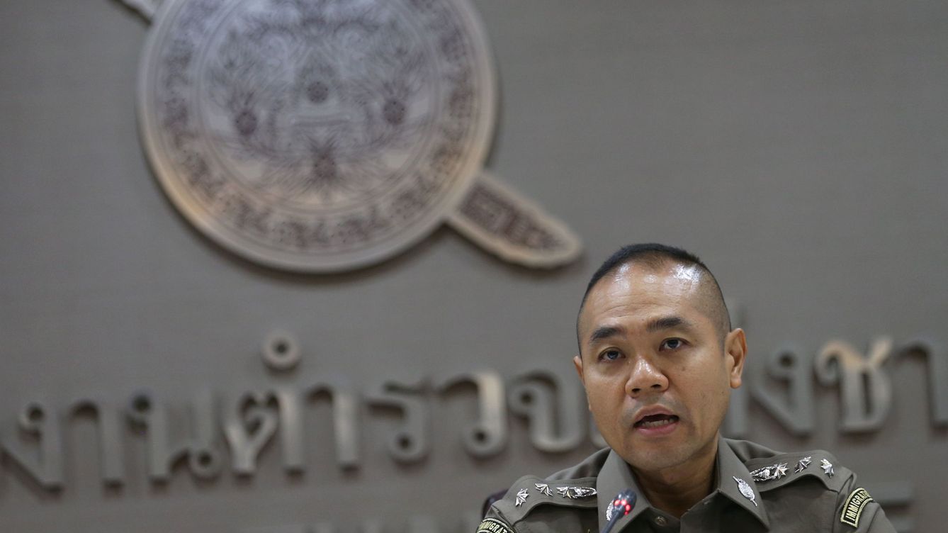 Foto: El portavoz adjunto de la Policía Real de Tailandia, Kritsana Pattanacharoen. (EFE)