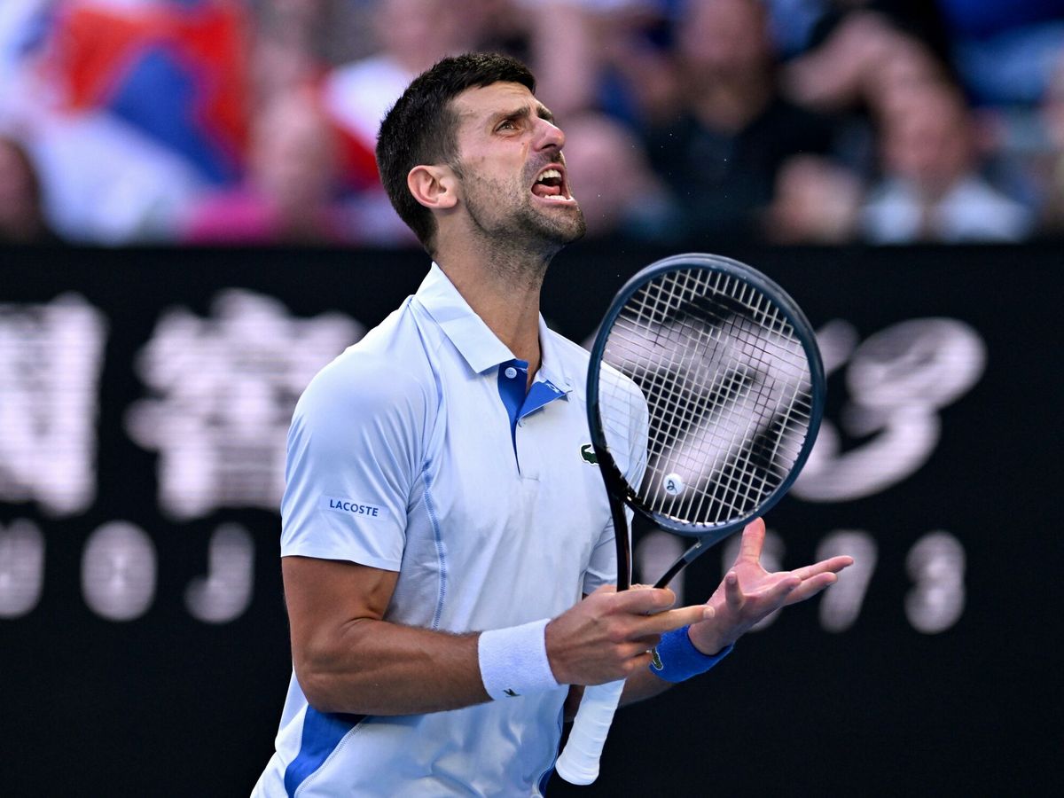 Foto: Djokovic ya está en semifinales de Australia. (EFE/EPA/Lukas Coch)