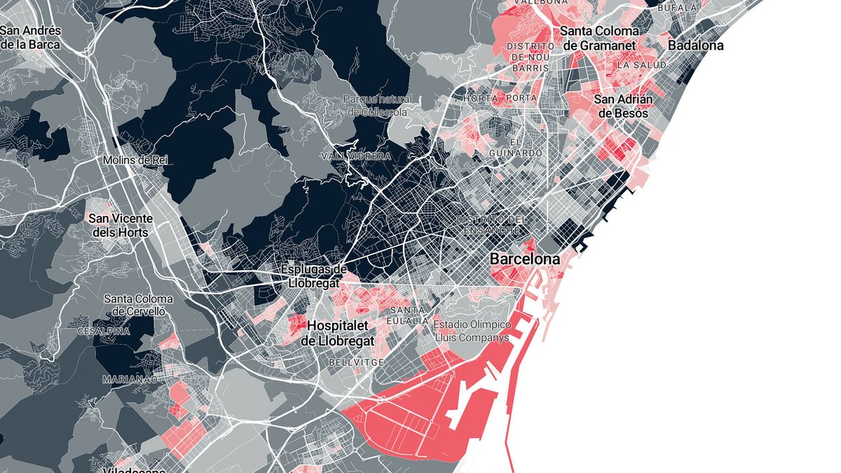 ¿Es tu barrio más rico o más pobre que hace cinco años? El mapa de la renta, calle a calle
