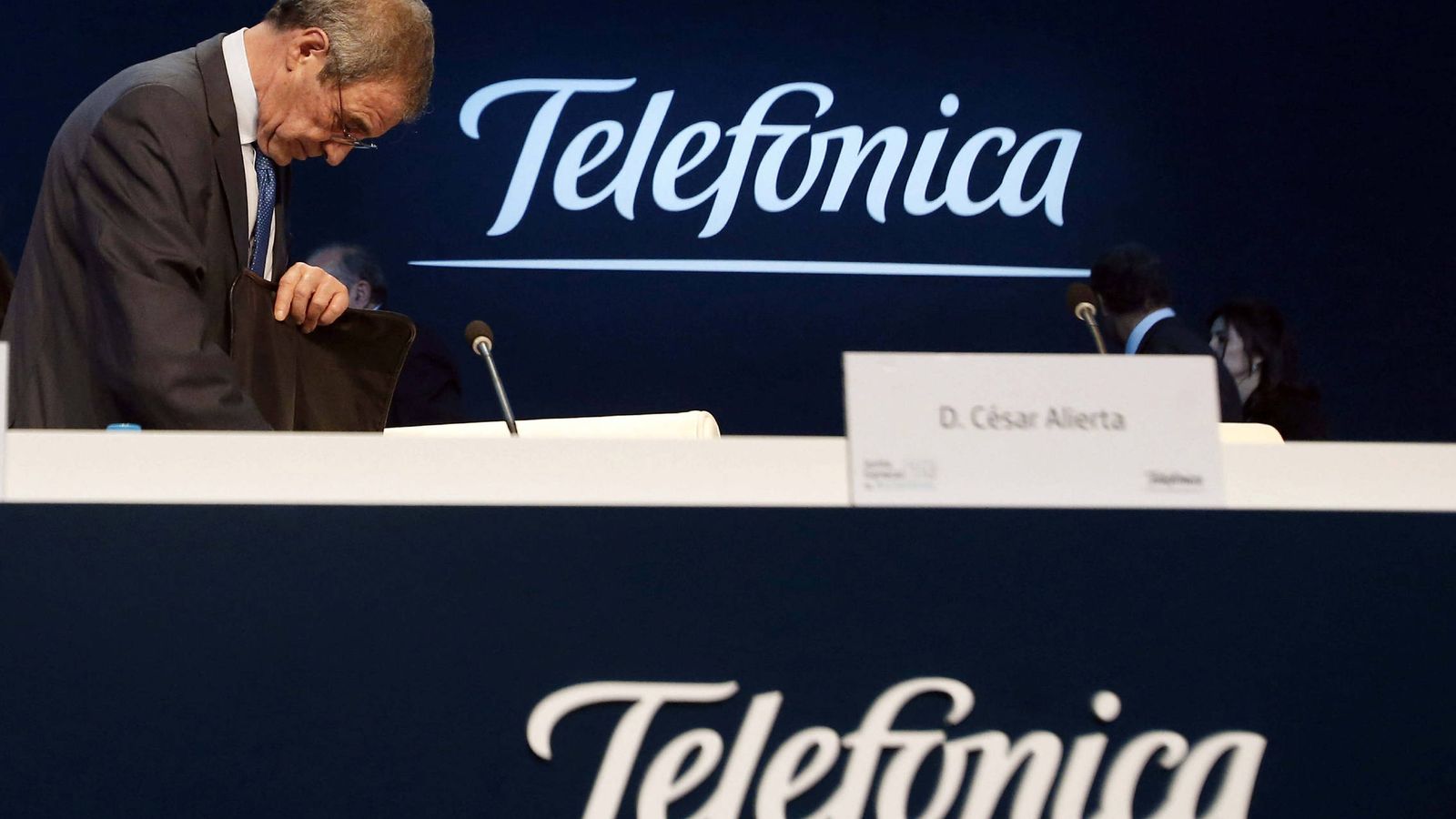 Foto: El presidente de Telefónica, César Alierta. (EFE)