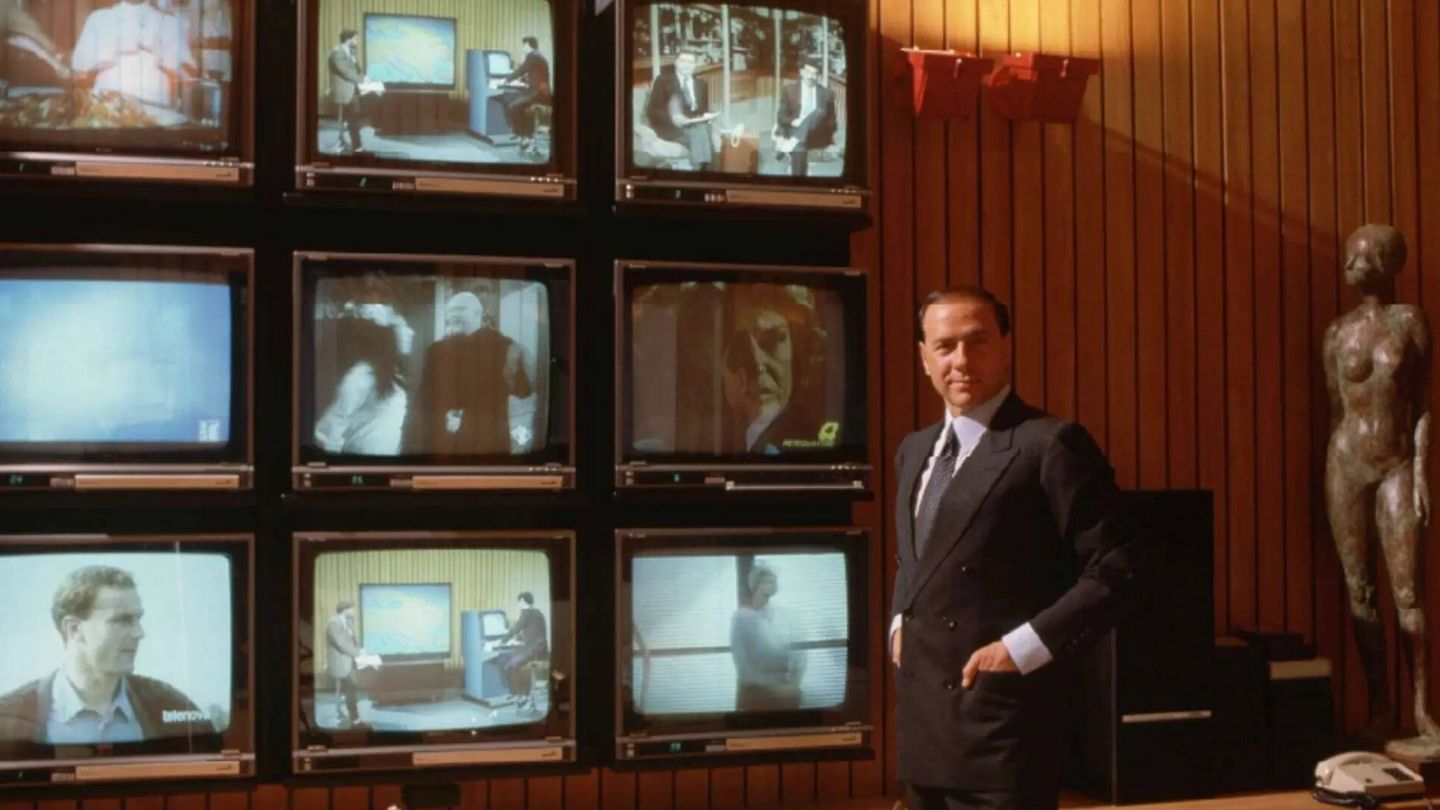 Berlusconi conocía el poder de la televisión. (Movistar)