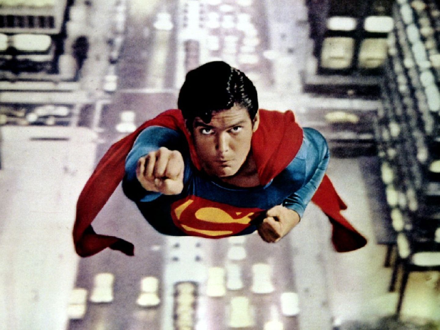Imagen de la película Superman, de 1978. 