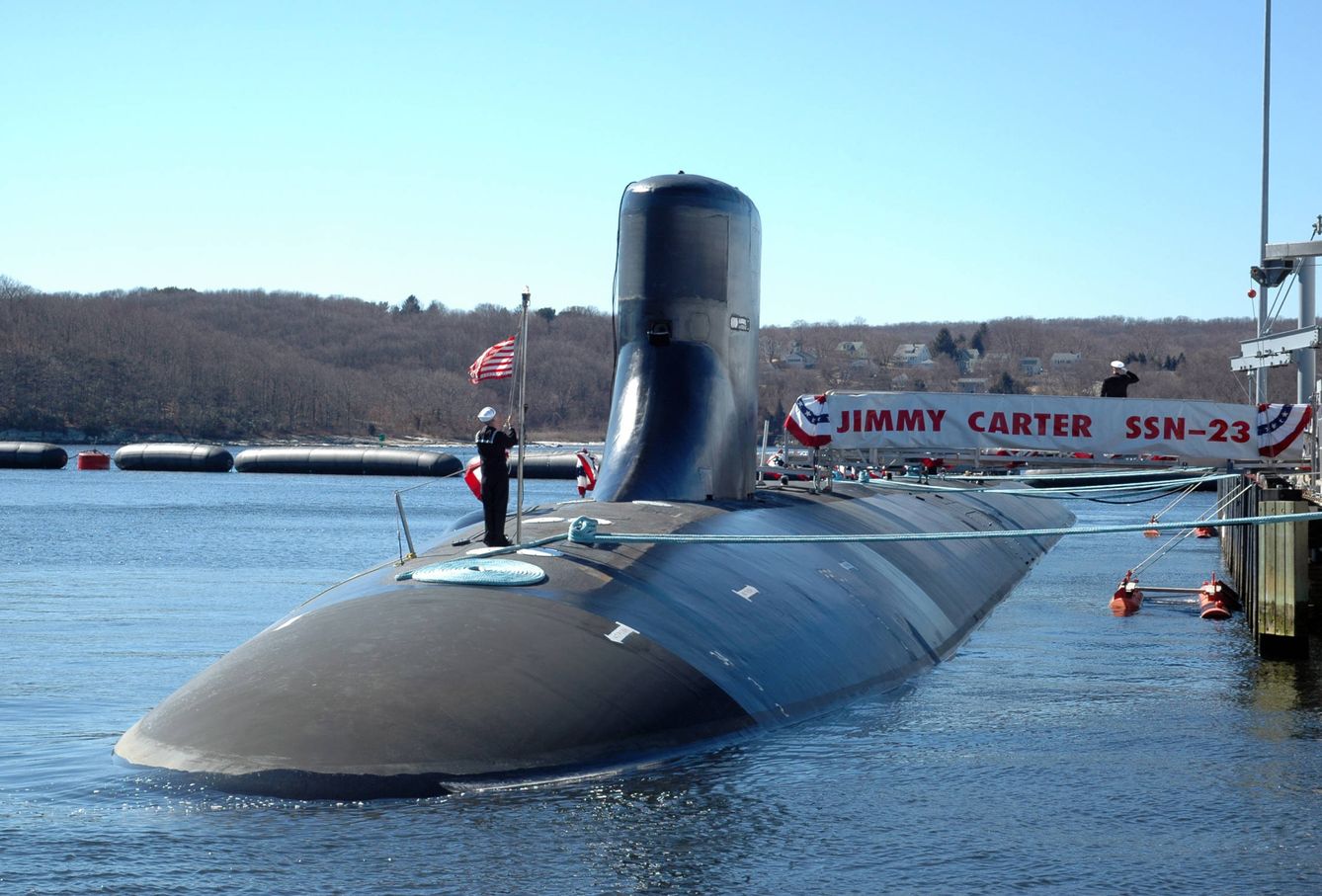 El USS Jimmy Carter. (Wikimedia)