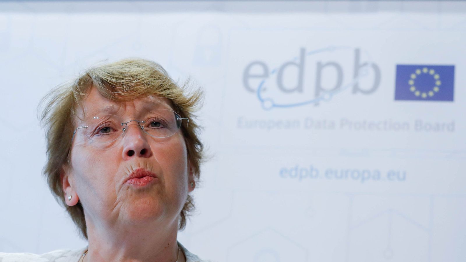 Andrea Jelinek, presidenta de la European Data Protection Board (EDPB), la asociación europea de autoridades de privacidad de cada país a la que pertenece, entre otras, la Agencia Española de Protección de Datos (AEPD). (Reuters)