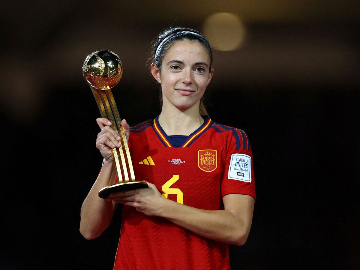 Foto: Bonmatí ha sido elegida jugadora del año por la UEFA. (Reuters/Hannah Mckay)