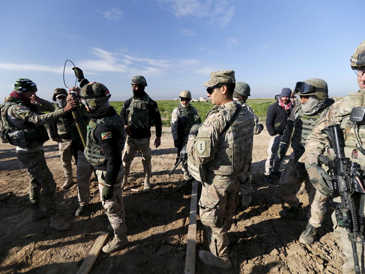 Foto: Imagen de archivo de soldados de EEUU en Irak (Reuters)