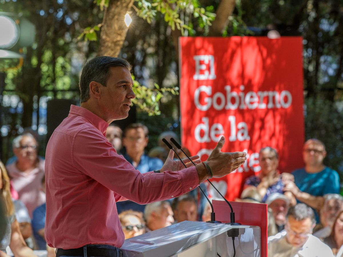 Foto: Visita del presidente del Gobierno, Pedro Sánchez, a Sevilla. (EFE/Julio Muñoz)