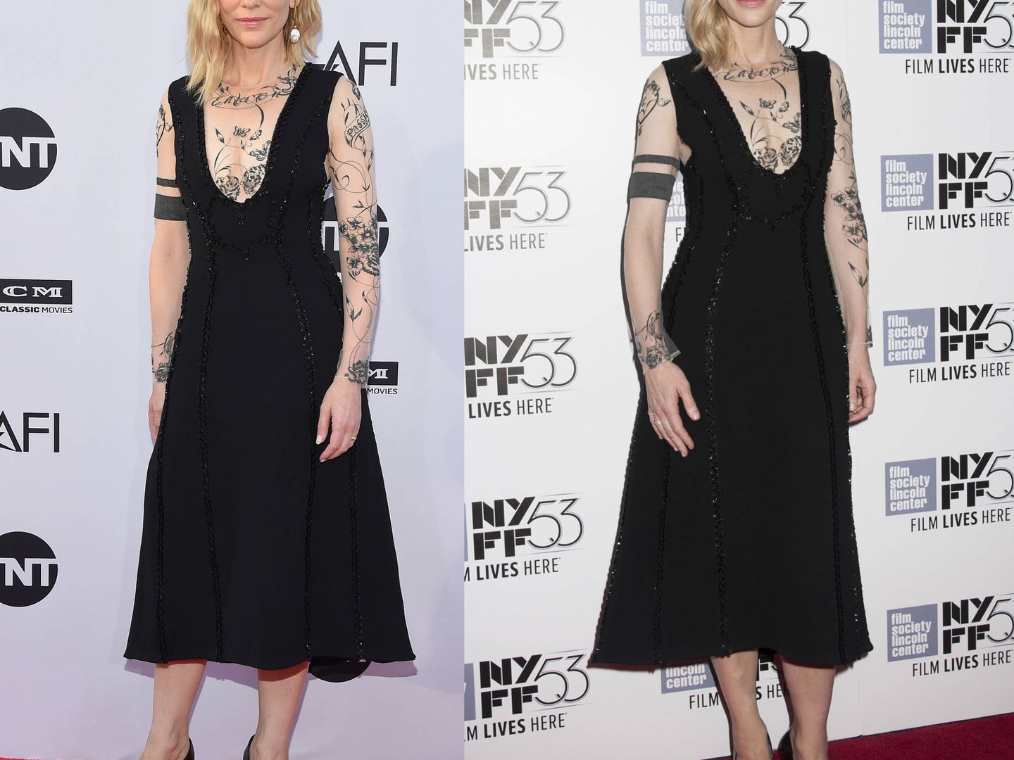 Cate Blanchett en 2018 y Cate Blanchett en 2015. (Gtresonline)