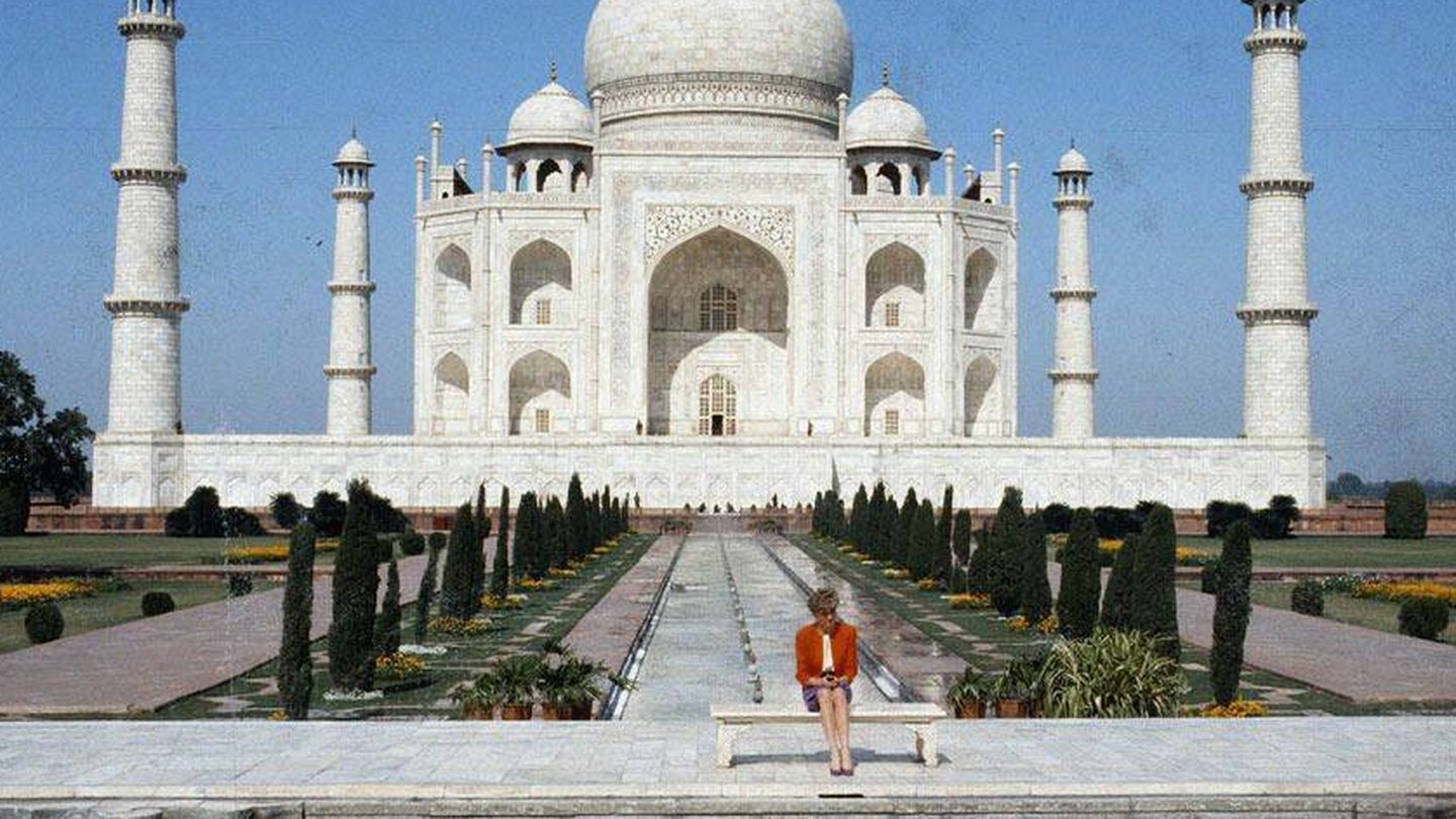 La abrumadora inmensidad del Taj Mahal. (Getty)
