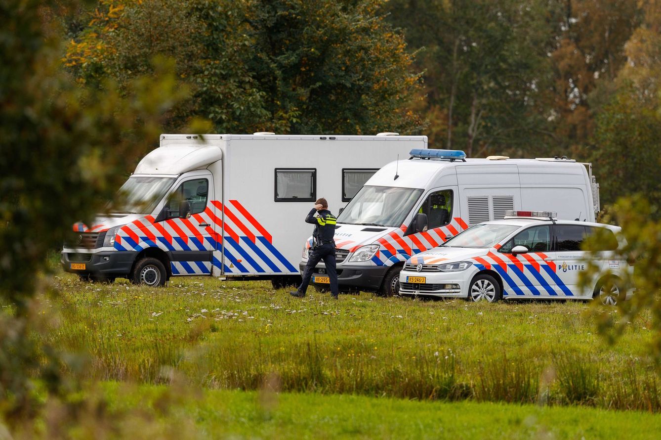 La policía en Ruinerwold. (Reuters)