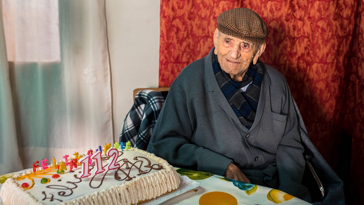 El hombre más viejo de España; uno entre 1.000 millones