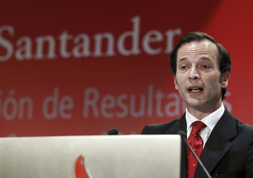 Foto: El consejero delegado de Banco Santander, Javier Marín