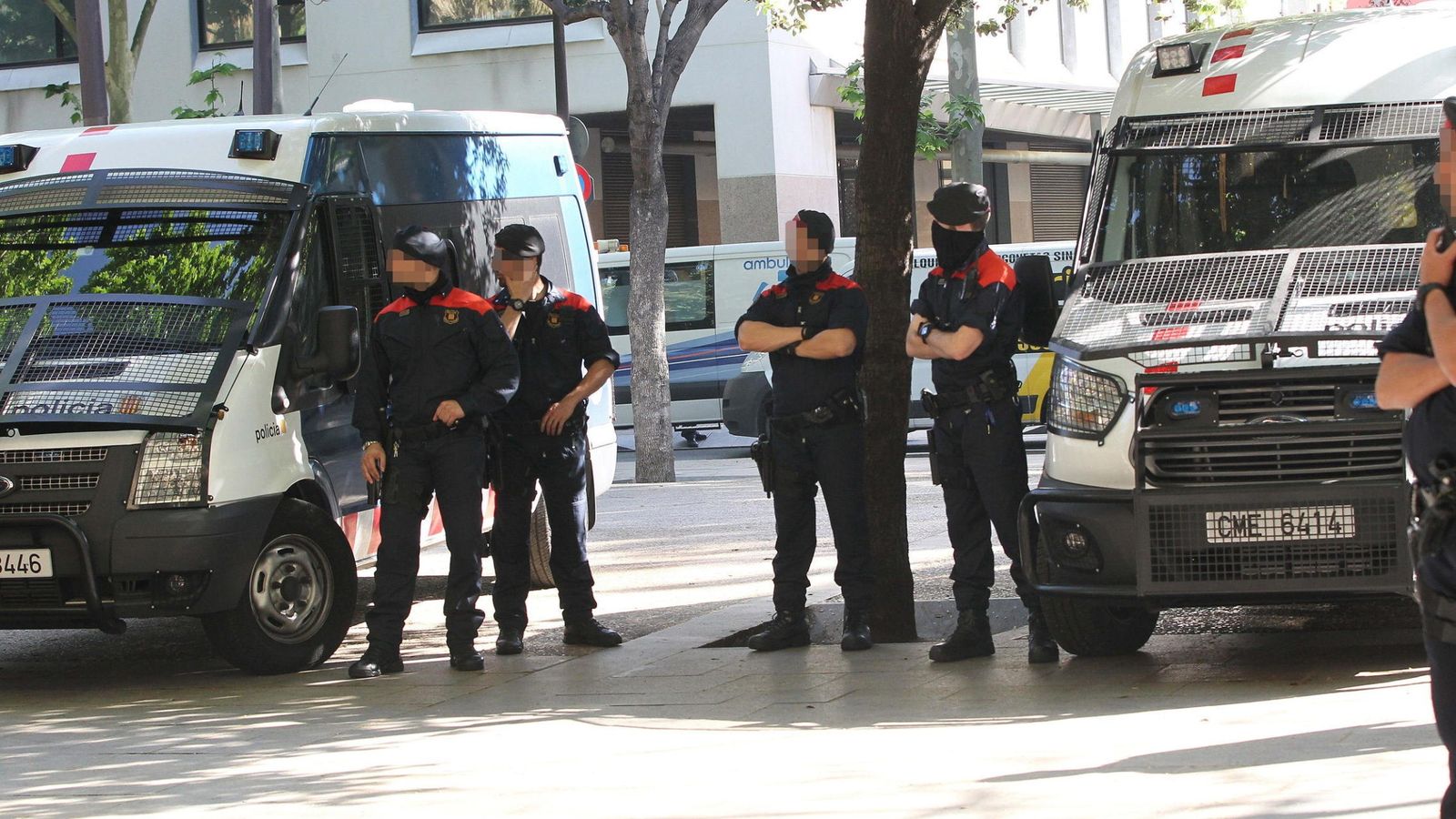 Foto: Mossos d'Esquadra y Guardia Urbana de Barcelona. (EFE)