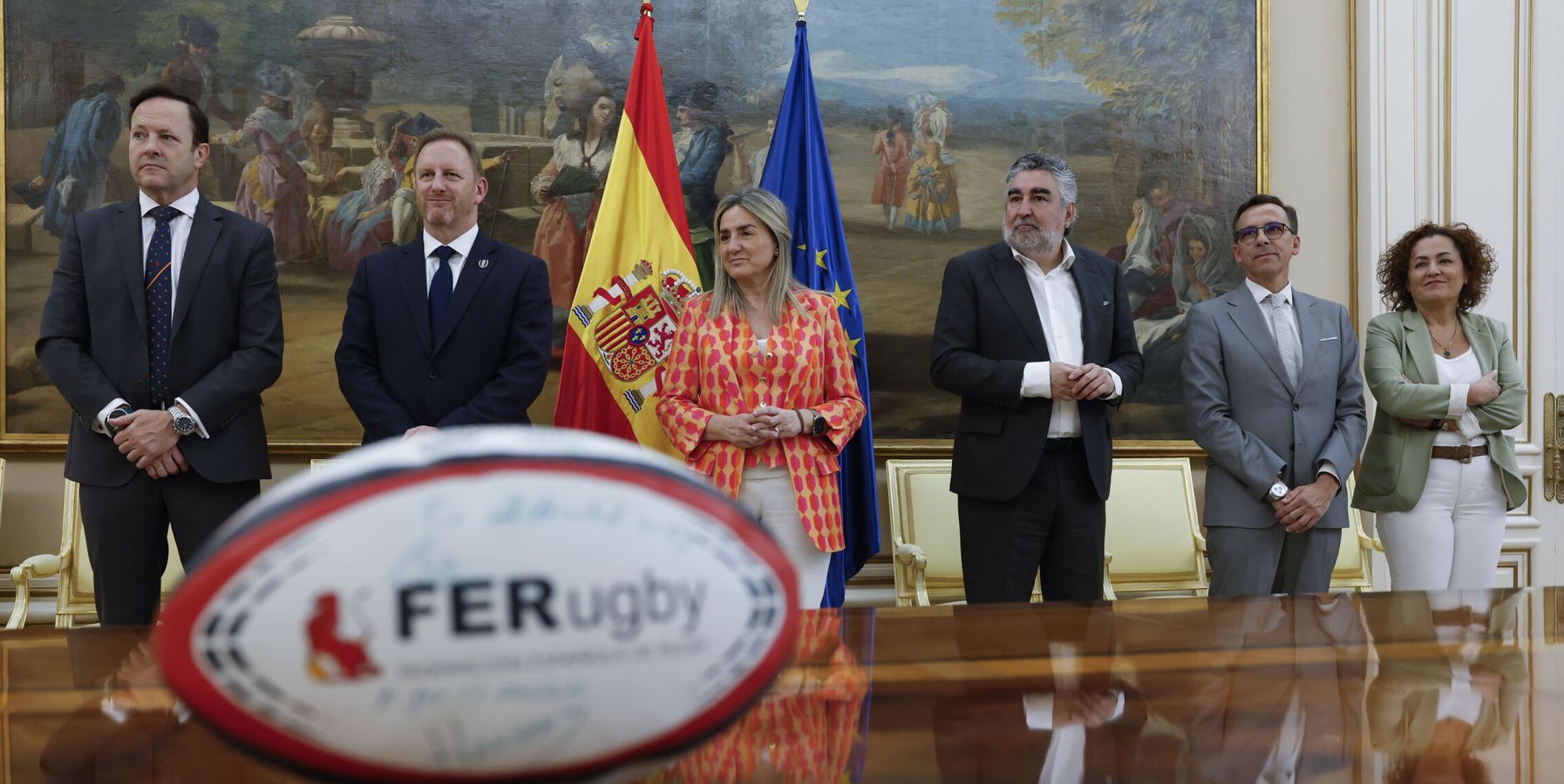 World Rugby ya conoce de primera mano el apoyo del Gobierno de España al Mundial 2035