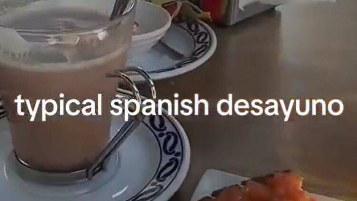 Muestra un típico desayuno español y las críticas no se hacen esperar: "¿Qué es esto?"