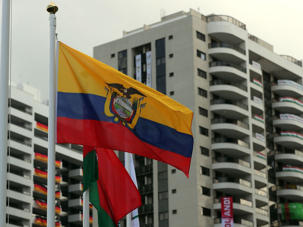 Foto: Foto de archivo de La bandera de Ecuador. (EFE)