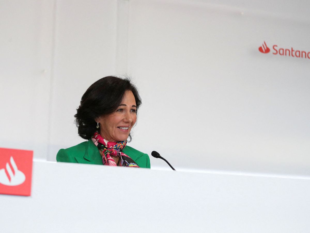 Foto: Ana Botín, presidenta de Banco Santander. (Reuters/Violeta Santos)