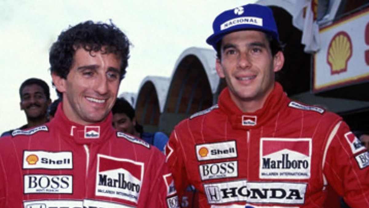 Ayrton Senna-Alain Prost: el mayor choque de trenes de la historia de la F1 (I)