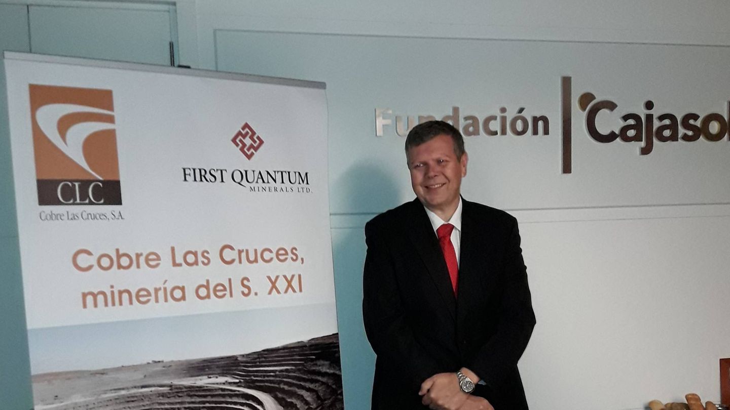 Iain Anderson, CEO de Cobre Las Cruces. (CLC)