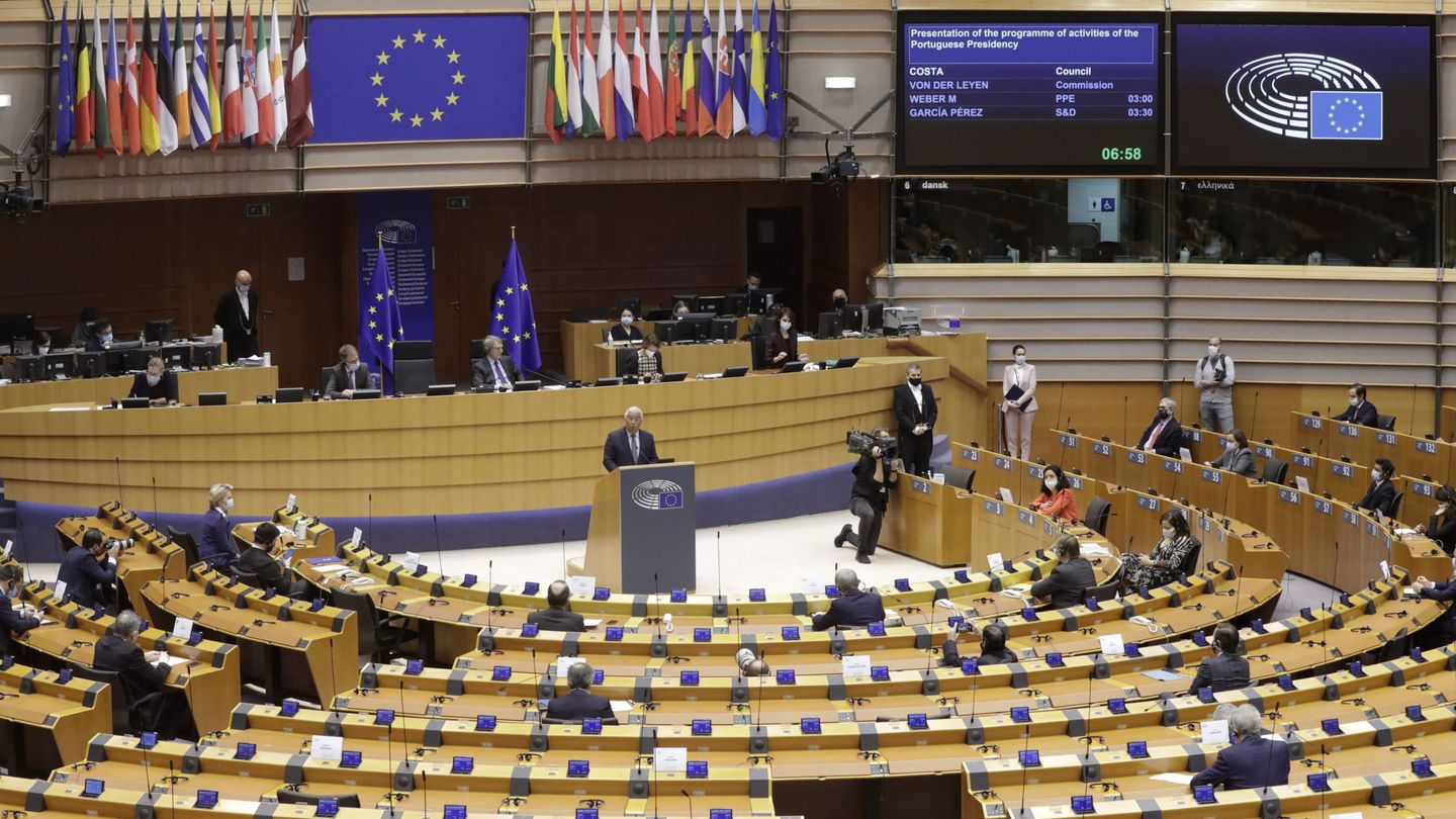 El Parlamento Europeo en Bruselas. (EFE)