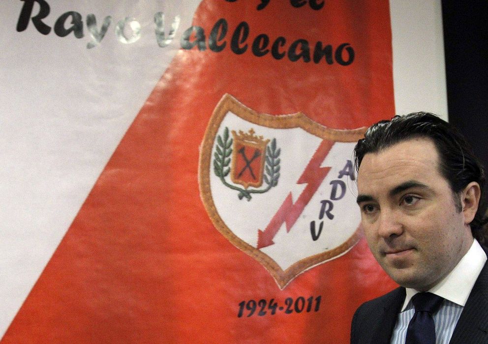 Foto: Raúl Martín Presa, presidente del Rayo Vallecano.