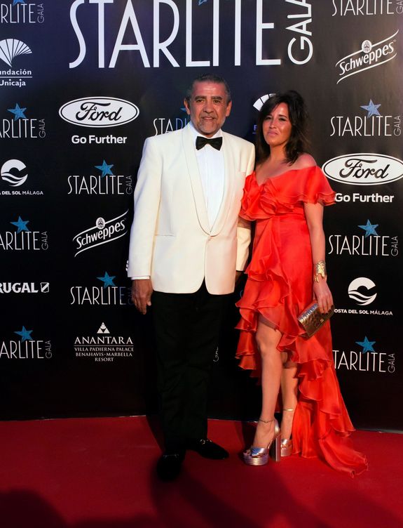 Jaime y Marta, a su llegada a la gala Starlite. (EFE)