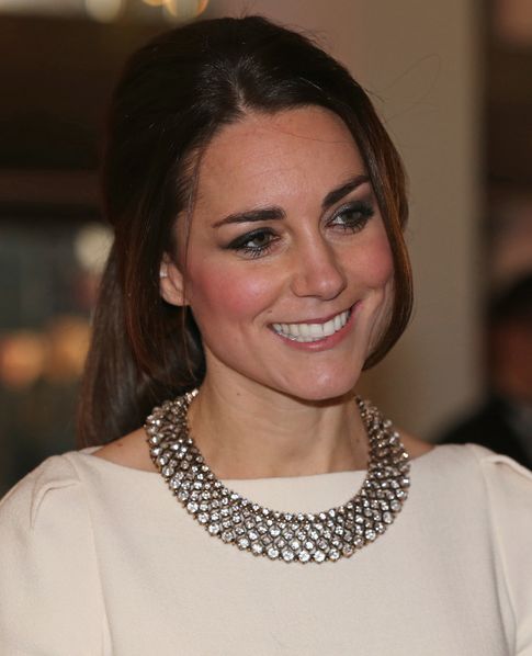 Kate Middleton con un collar de Zara (I.C.)