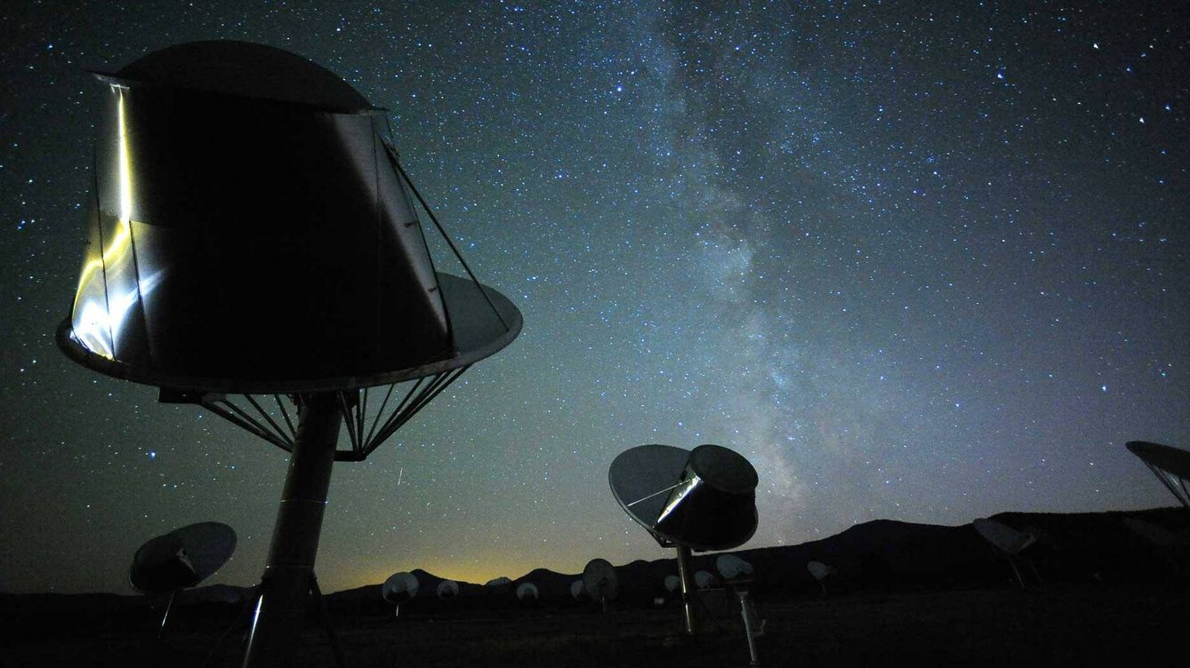 Foto: El nuevo 'software' del SETI amplía el rango de señales que podemos escuchar. (SETI)