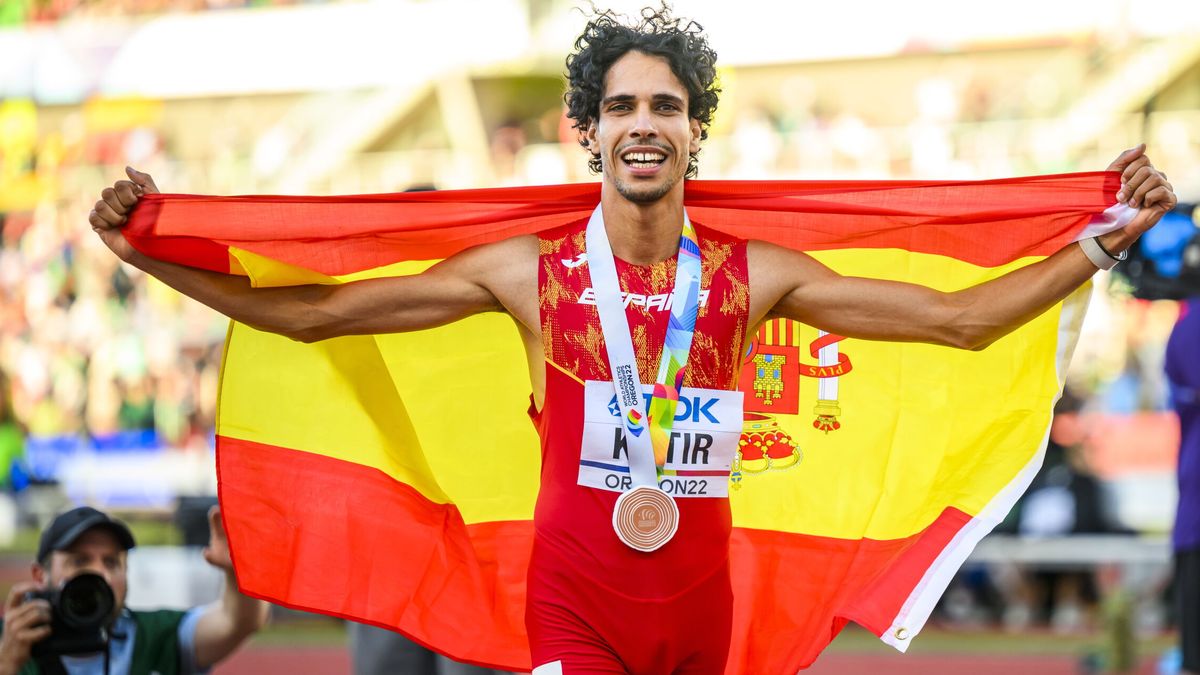 "Espero haber hecho disfrutar a España": Katir se viste de héroe y logra el bronce en el Mundial