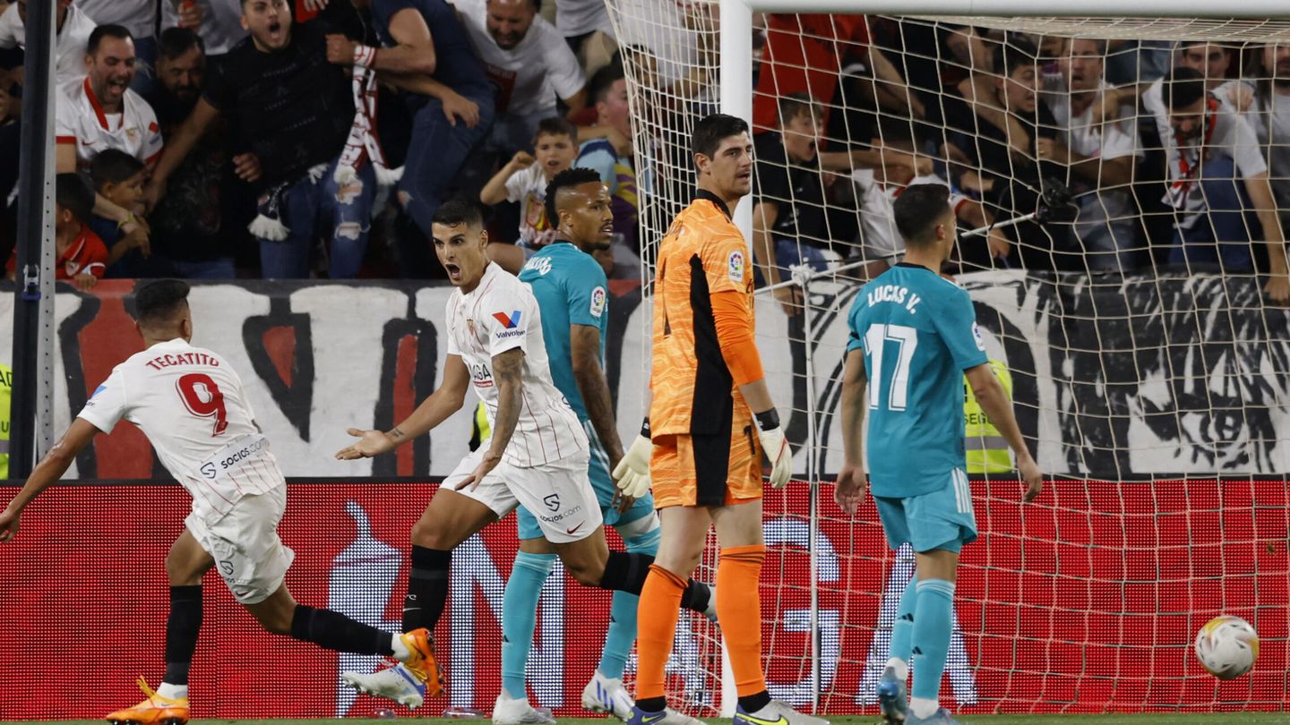 El Sevilla se vió con el 2-0. (Reuters/Marcelo del Pozo)