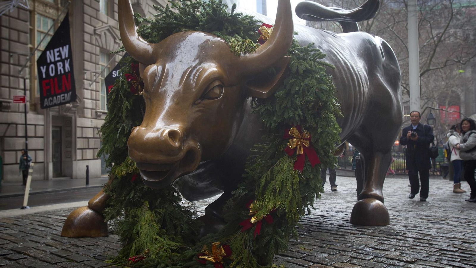 Foto: Estatua del toro de Wall Street. (Reuters)