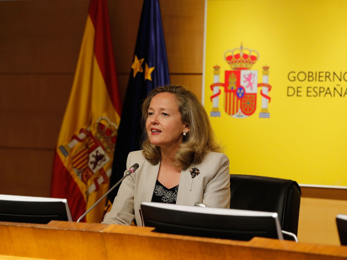 Foto: La vicepresidenta Económica, Nadia Calviño. EFE/Luis Millan