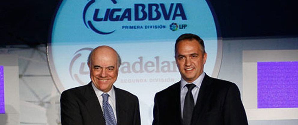 Foto: BBVA renueva el patrocinio de la Liga Española por 75 millones de euros
