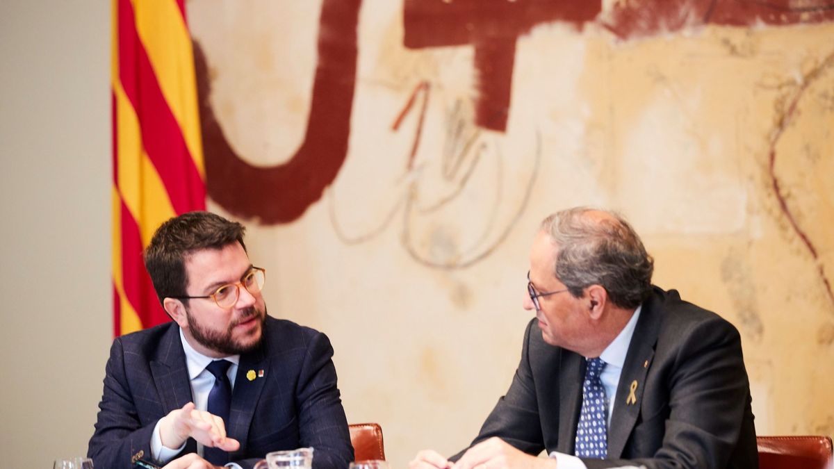Puigdemont vigilará a Aragonès para que ERC no capitalice la inhabilitación de Torra