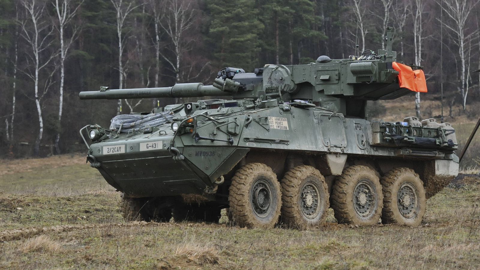 Stryker MGS (Mobile Gun System) (US Army)
