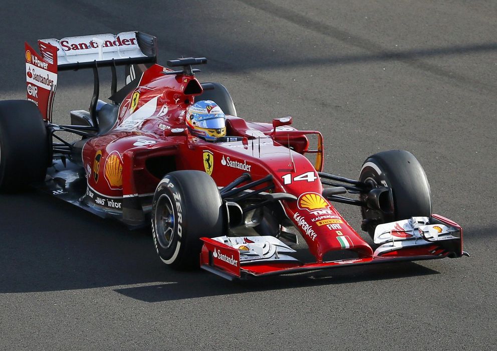 Foto: Fernando Alonso, en el GP de Rusia (Reuters).