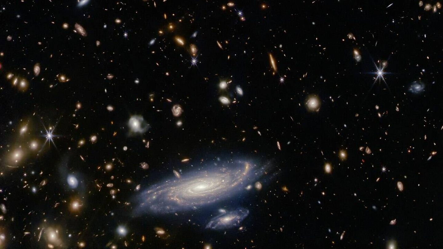 Galaxias capturadas por el telescopio James Webb.