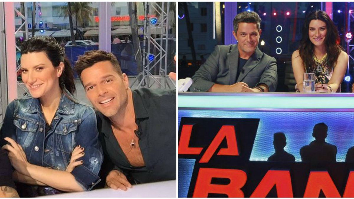 Alejandro Sanz, Laura Pausini y Ricky Martin se estrenan en 'La Banda'