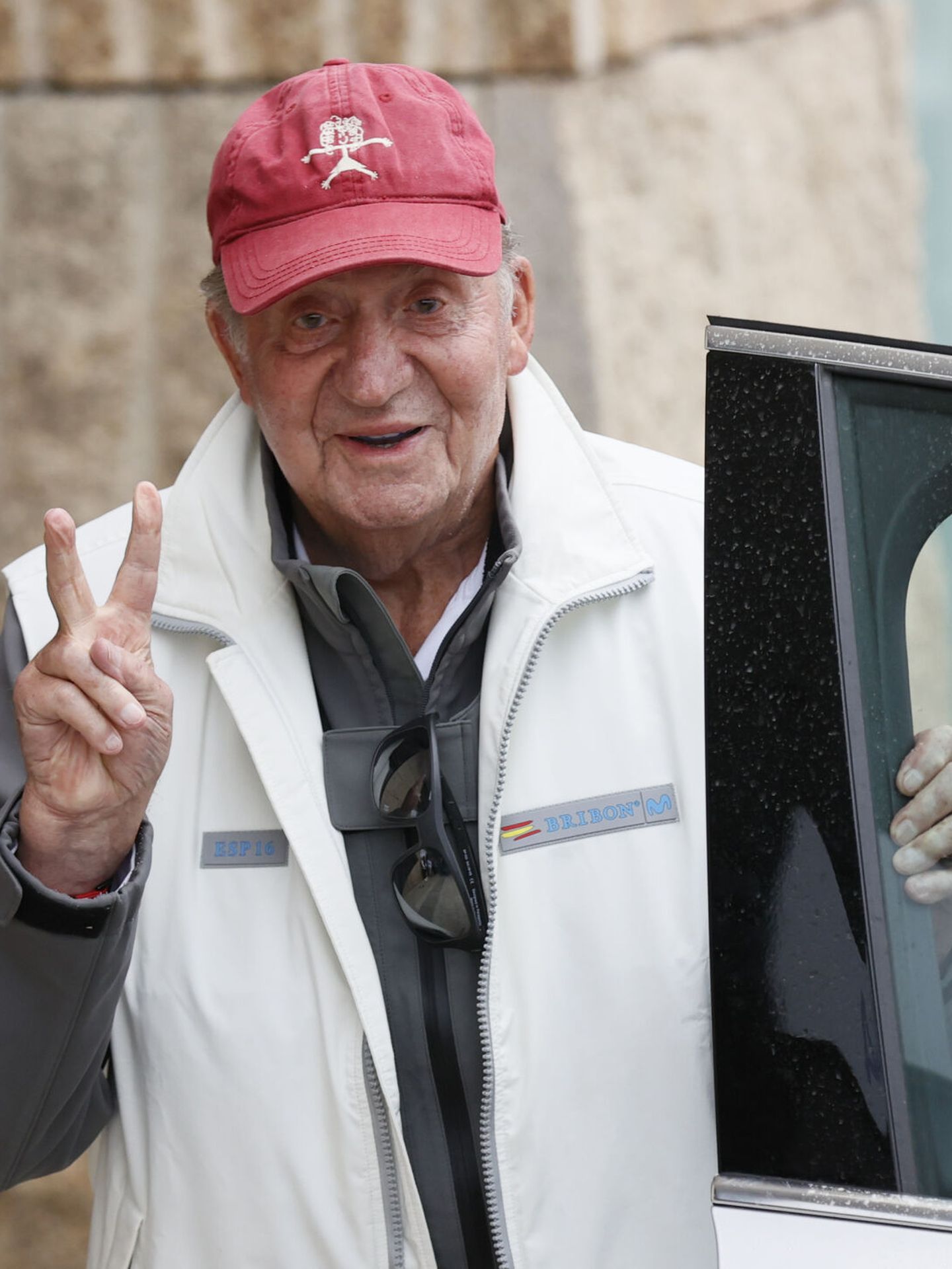 El rey Juan Carlos, feliz por la victoria. (EFE/Lavandeira Jr)